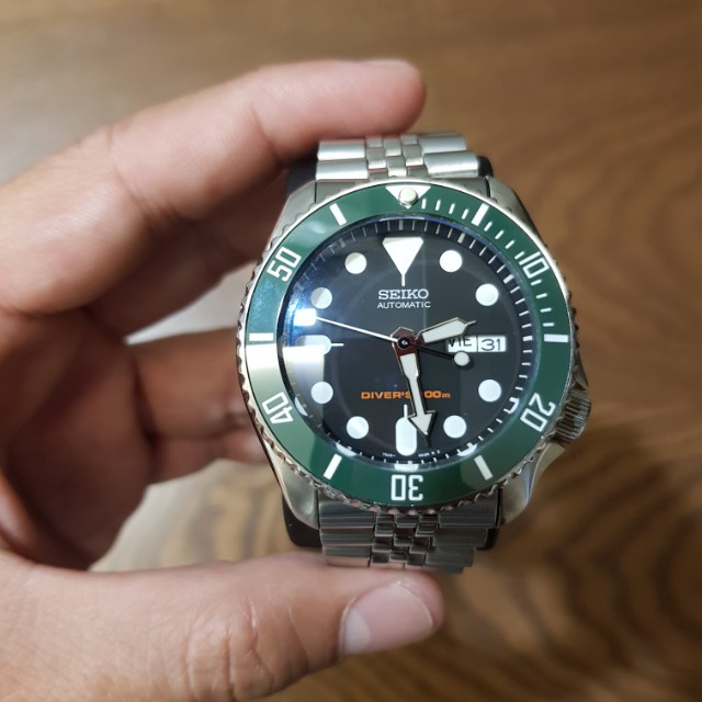 Seiko Mod Green Hulk Men S Fashion Watches On Carousell