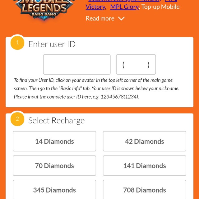 Sell Codashop Mlbb Voucher With Cheap Tickets Vouchers Gift