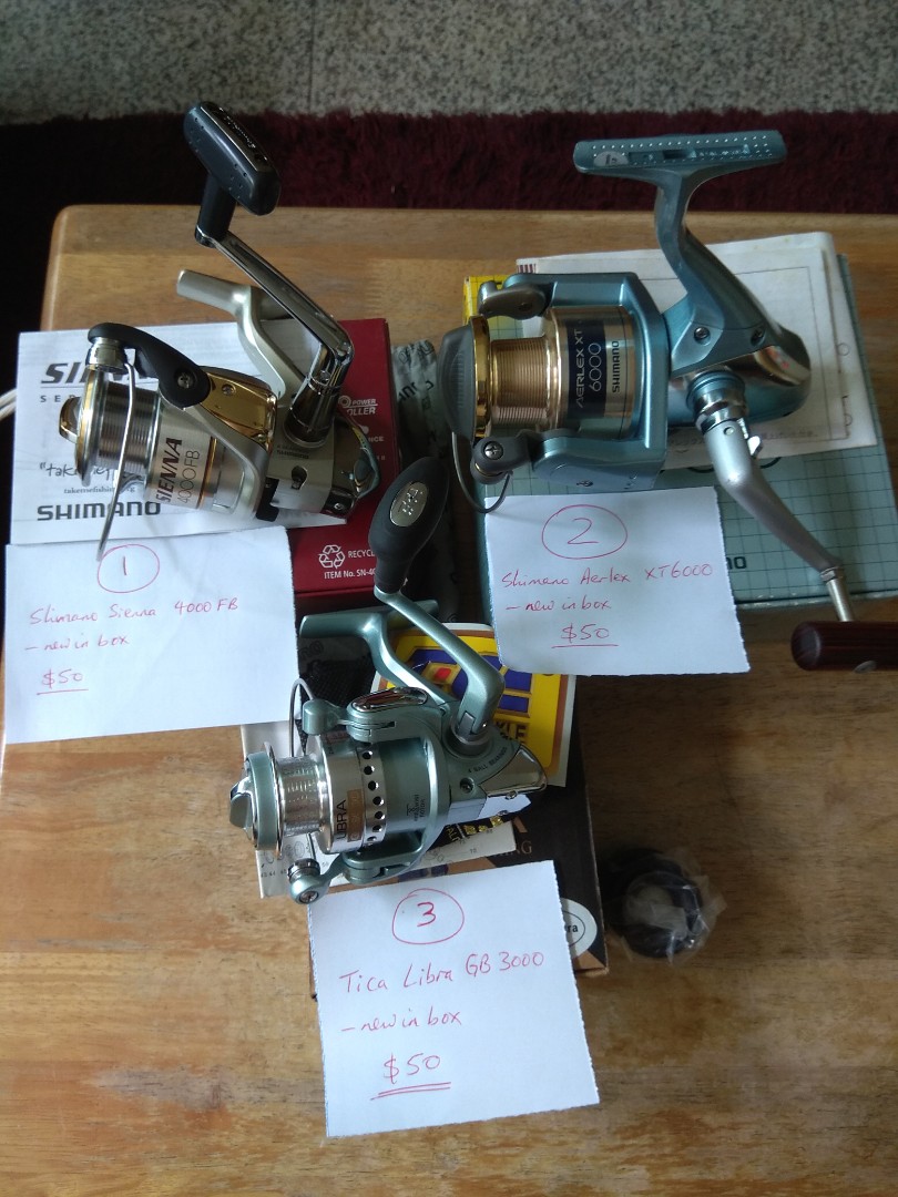 Spring Cleaning #2 - Spinning Reels (New), Sports Equipment
