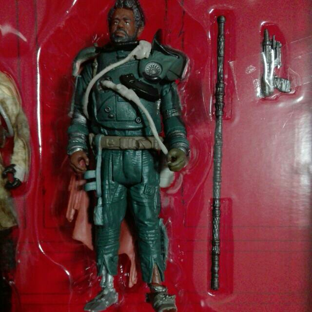Star Wars Rogue One Saw Gerrera Jedha Revolt 3 3//4/" Figure
