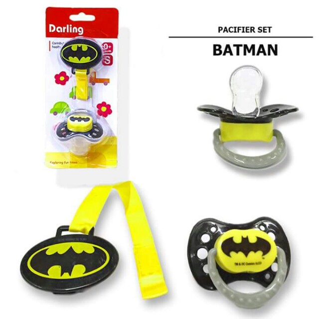 Superhero pacifier hotsell