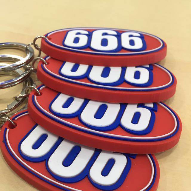 Supreme 666 Keychain HK AAA