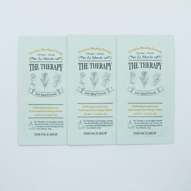 THE FACE SHOP Therapy (Category: Face Care) located in Quezon City. Submitted by omg_rish (Listing ID 162786158, Image 1). Description: SOLD PER PIECE .