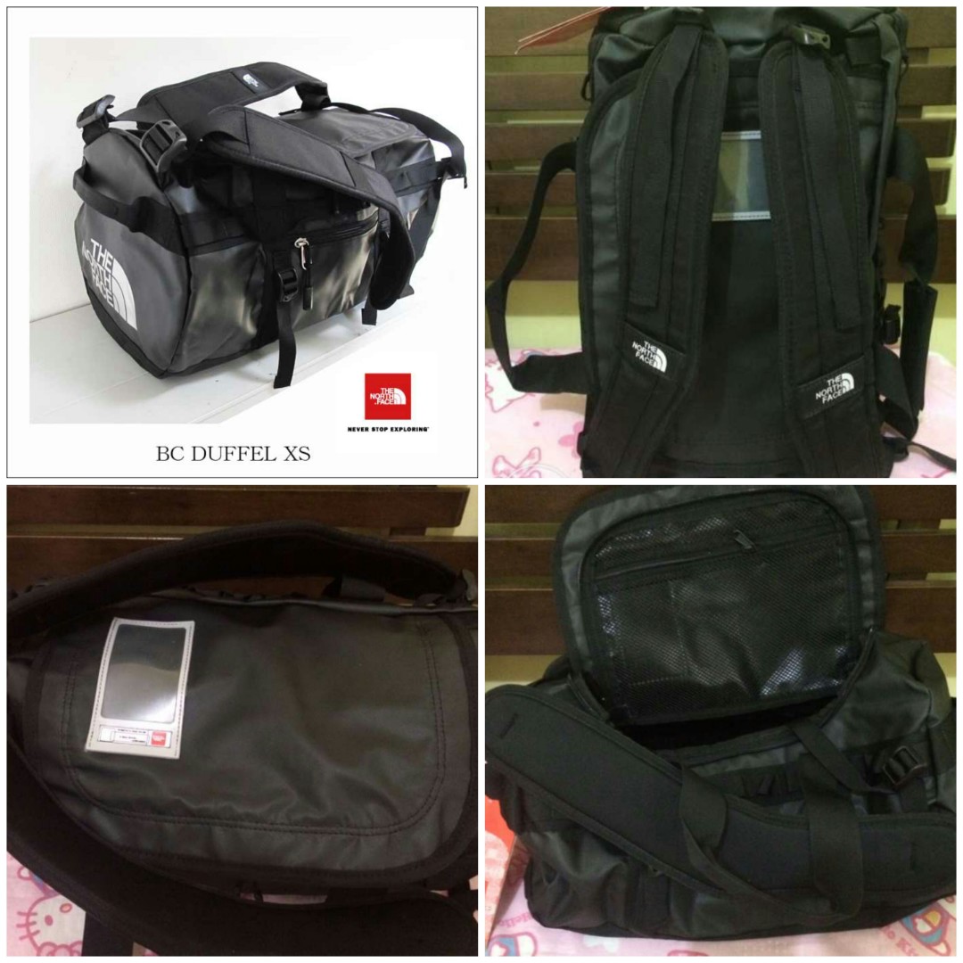 The North Face BS Duffel Bag (XS), Men's Fashion, Activewear on Carousell