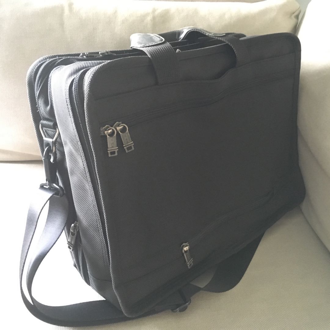 TUMI 26041D4 Alpha Safecase Expandable Laptop Business Briefcase