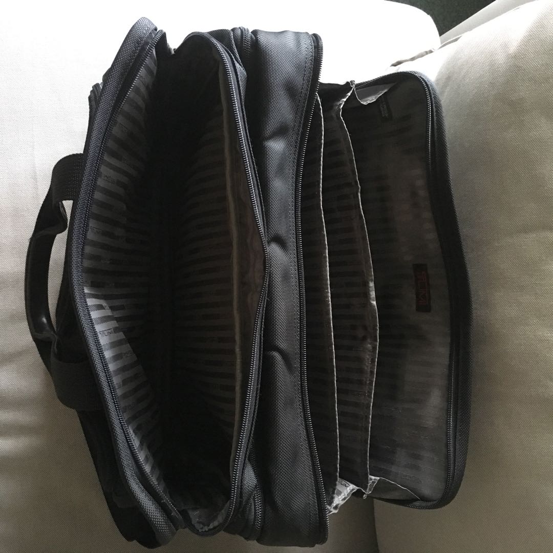 TUMI 26041D4 Alpha Safecase Expandable Laptop Business Briefcase