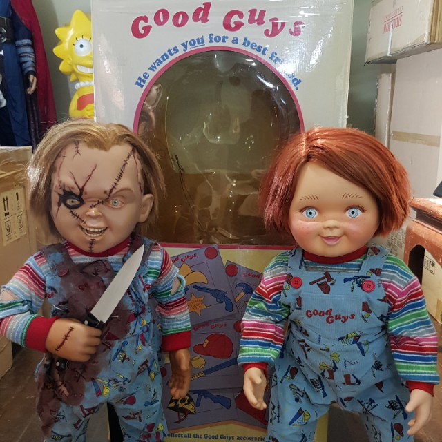 Very Rare Medicom Talking Life Size Chucky Good Guys 2005 29.5
