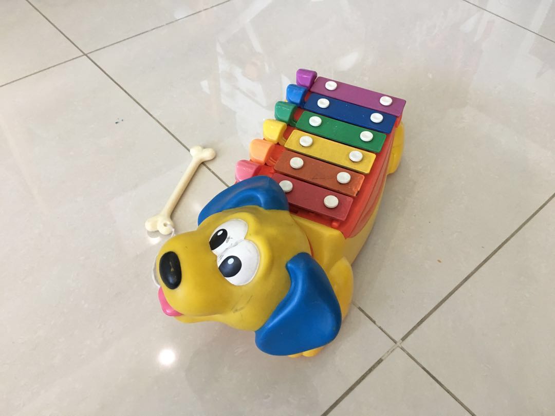 Xylophone Dog Fisher Price Piano Toy, Babies & Kids, Infant Playtime on