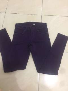 Pants purple zara