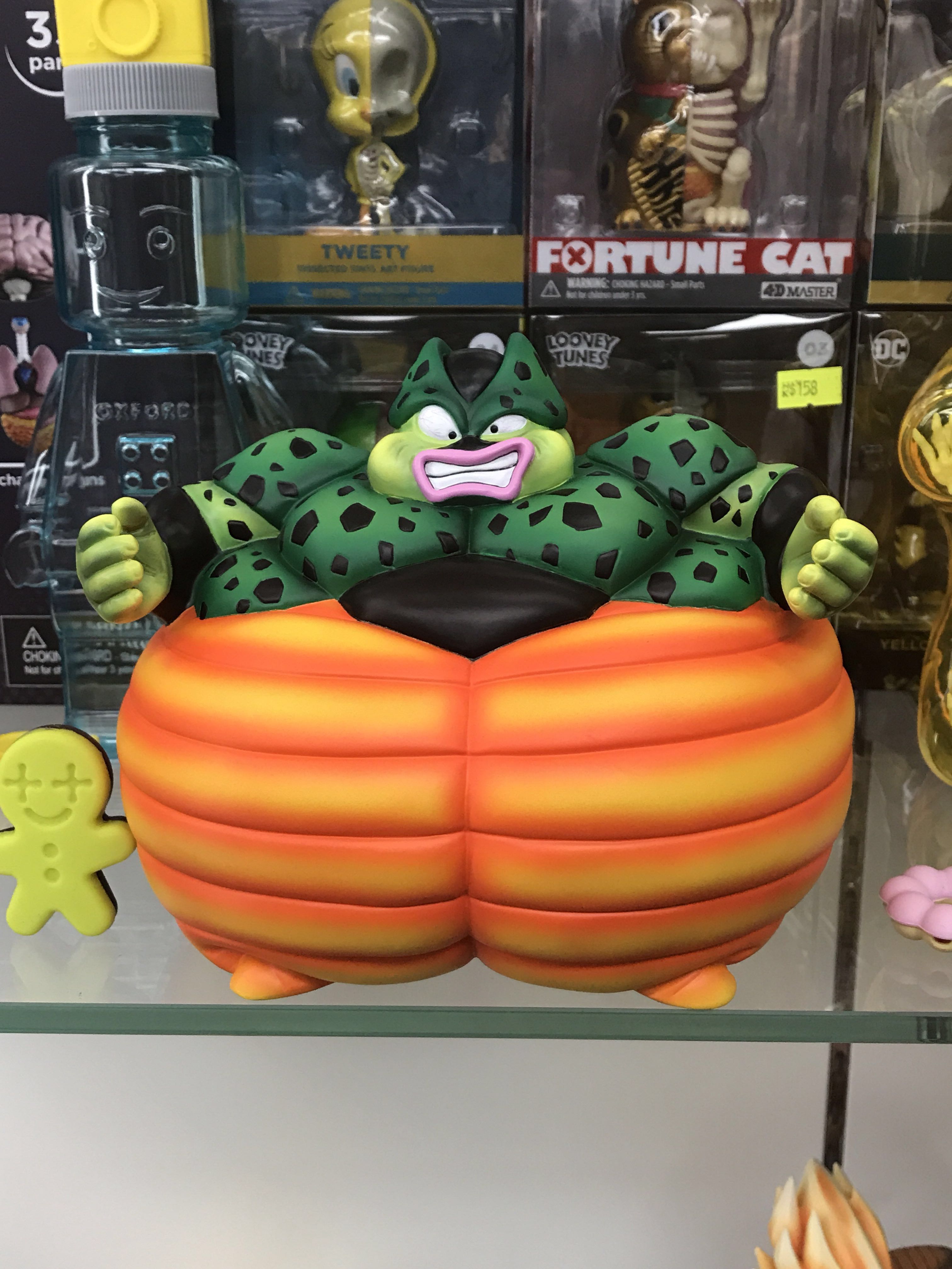 龍珠首辦自爆斯路半完全體cell 上色完成品gk 興趣及遊戲 玩具 遊戲類on Carousell