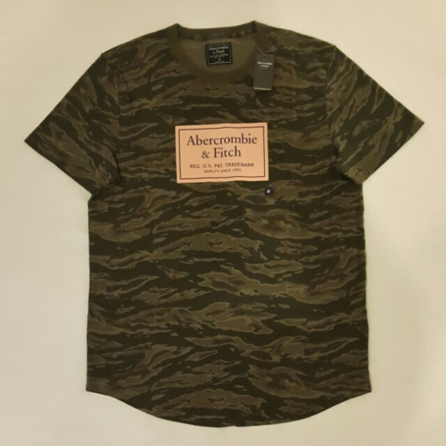 abercrombie camo shirt