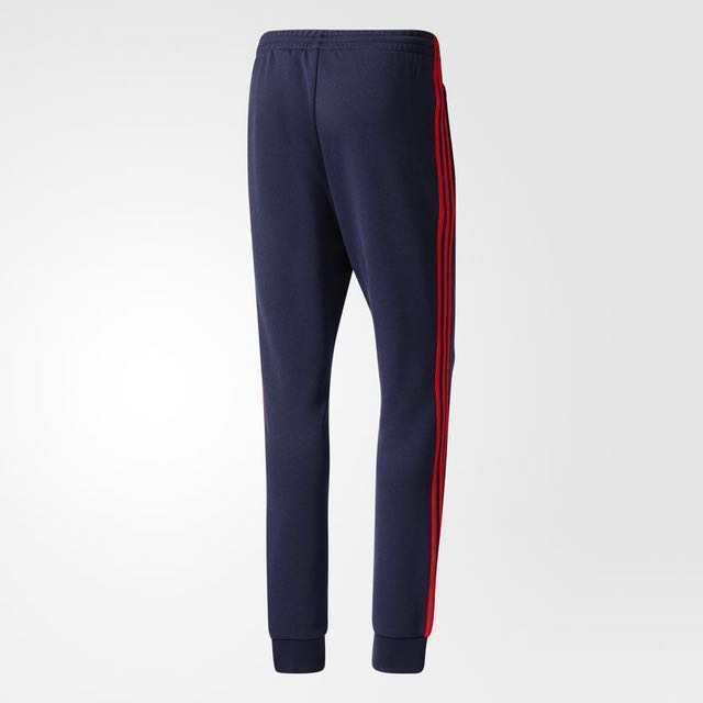 Originals superstar cuffed track pants navy/red sale
