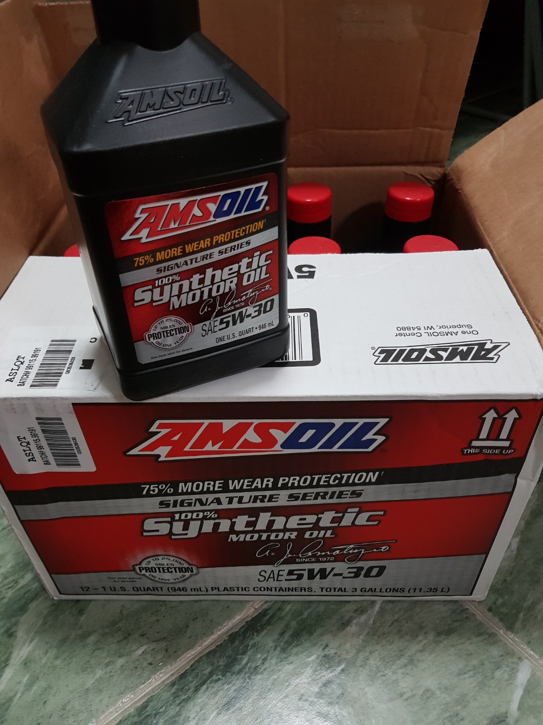 Amsoil 5w30 Better Than X1 5w30 Car Accessories On Carousell