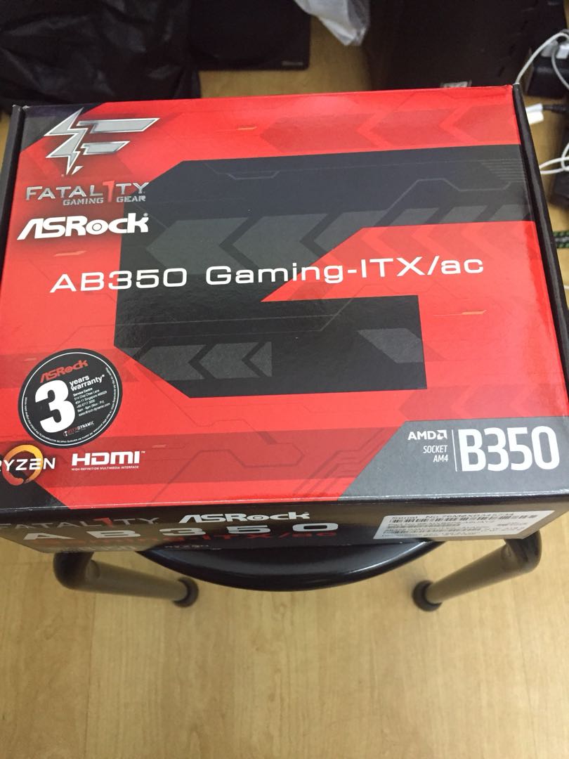 Asrock Fatality Ab350 Gaming Itx Ac Electronics Computer Parts Accessories On Carousell Asrock Fatality Ab350 Gaming Itx Ac Electronics Computer Parts Accessories On Carousell