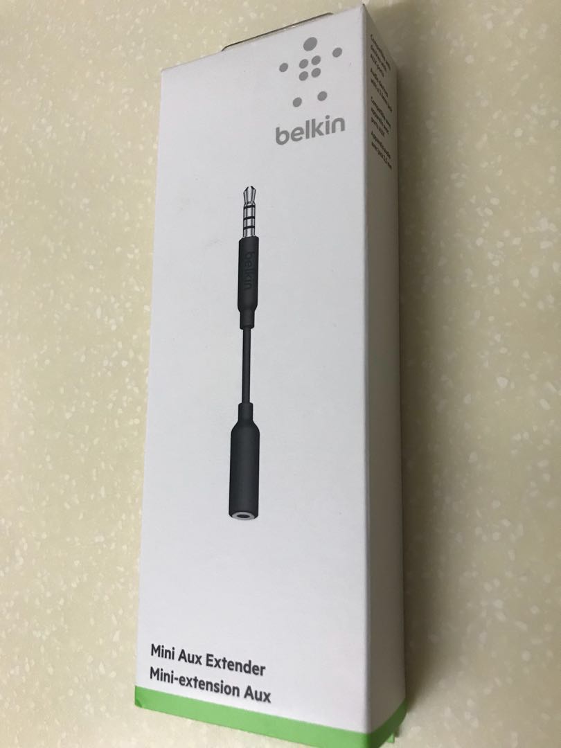Belkin Mini Aux Extender Cable Original Electronics Others On Carousell