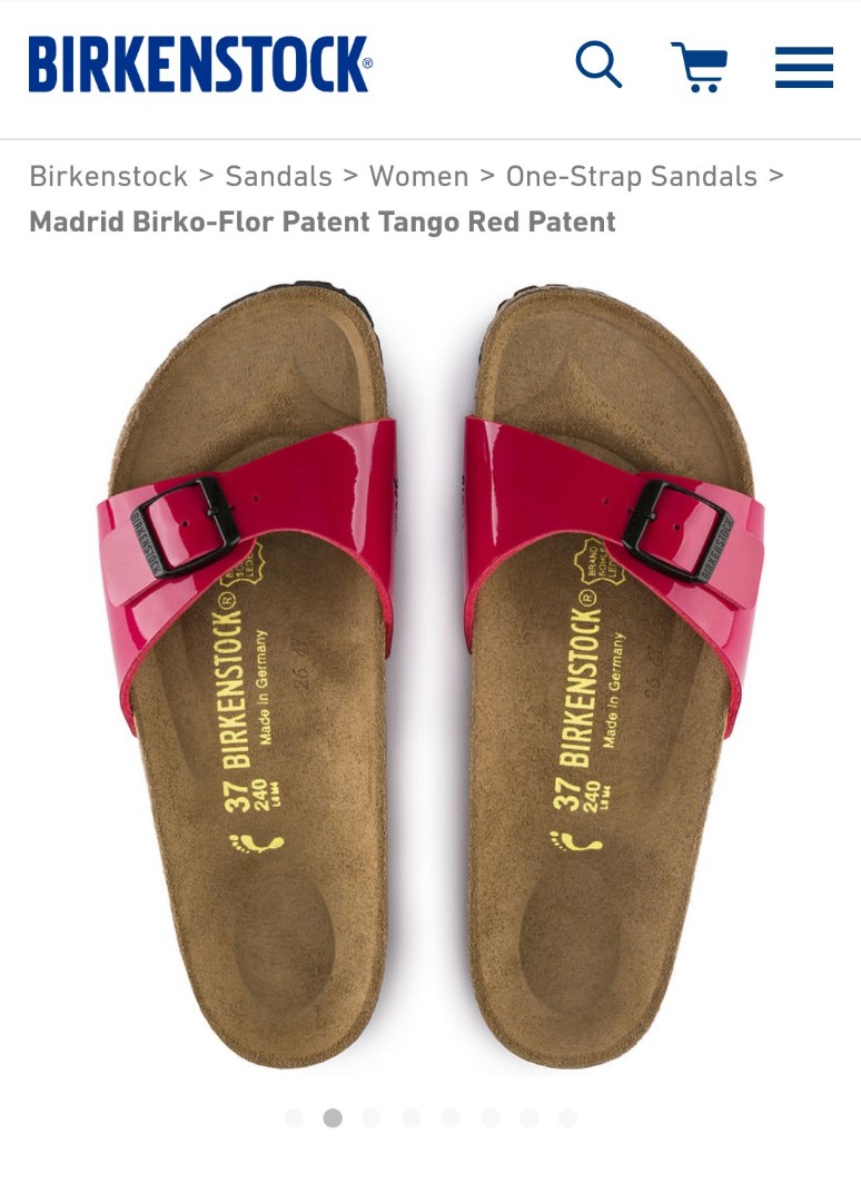 birkenstock women red