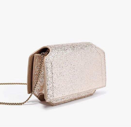 charles and keith glitter bag