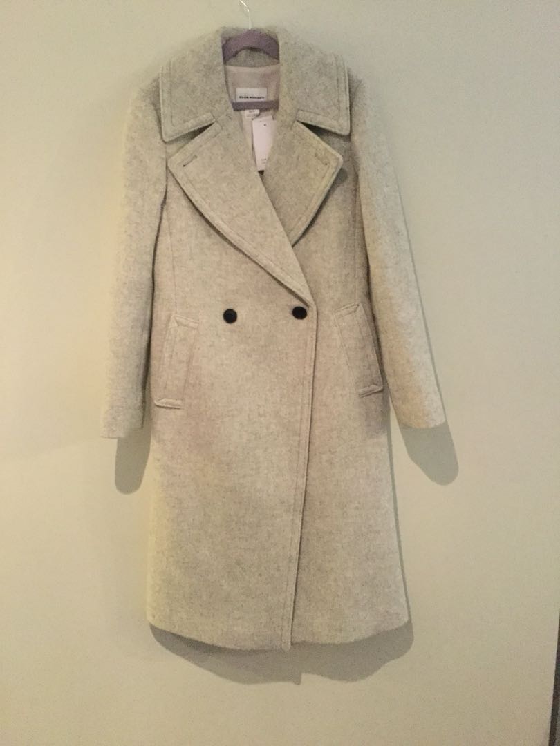 Club monaco daylina new arrivals coat grey