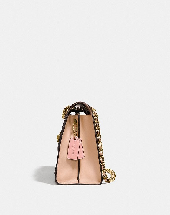 Parker small shoulder bag in colorblock outlet