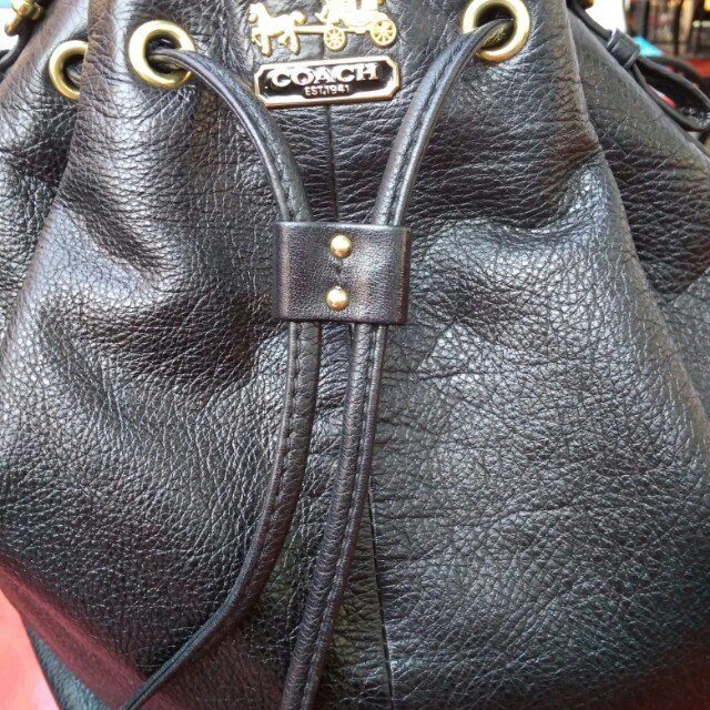 coach buckle bag