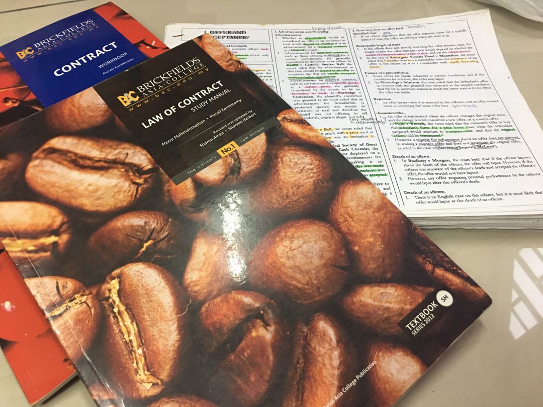 Contract Law Hobbies Toys Books Magazines Textbooks On Carousell