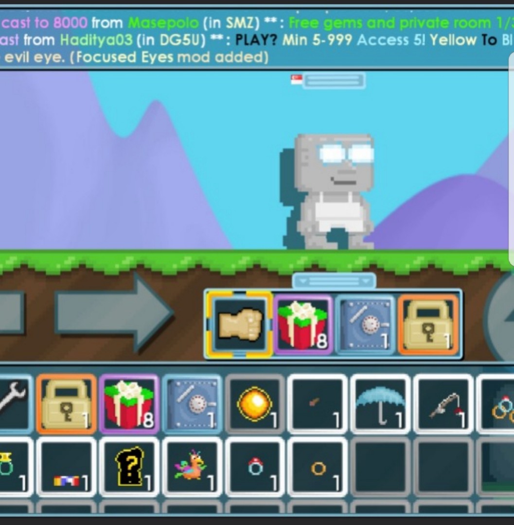 Focused Eyes Growtopia Account Toys Games Video Gaming