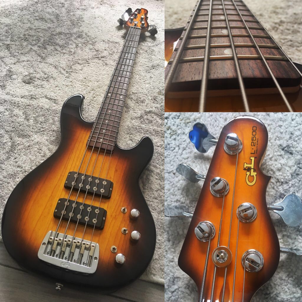 G L Tribute L 2500 5 String Bass Music Media Music Instruments On Carousell