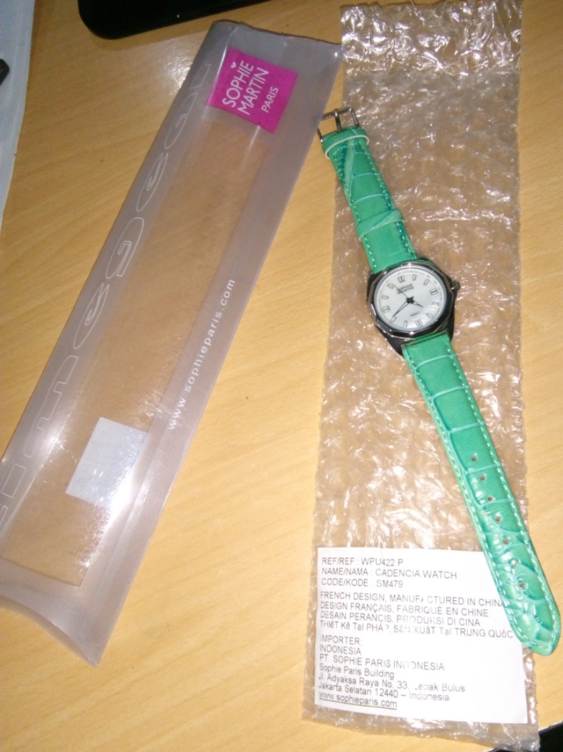 Jam Tangan Sophie Martin Paris Cadencia Watch Fesyen Wanita Jam Tangan Di Carousell