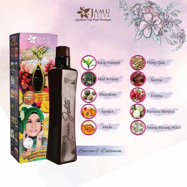 Jamu Jelita Jus Tradisi Wanita 260ml Beauty Personal Care Face Face Care On Carousell