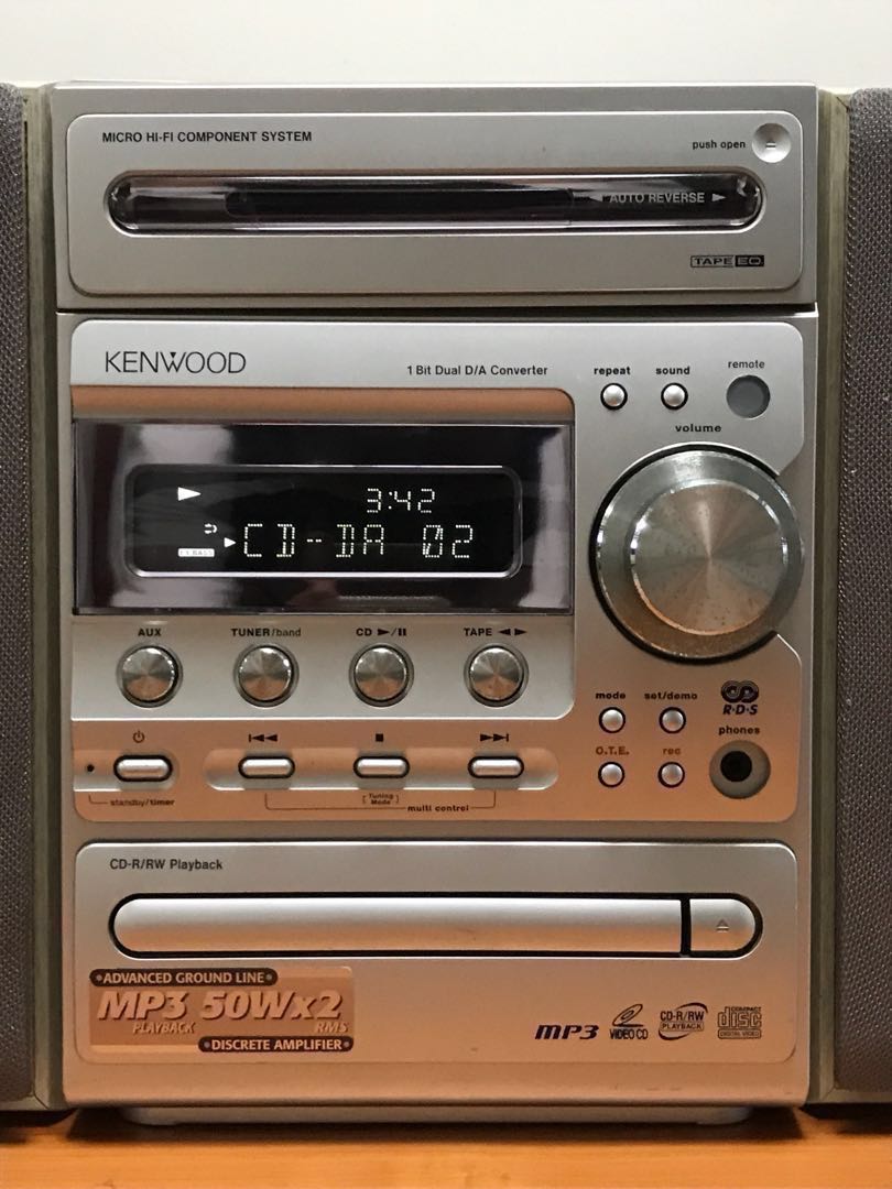 KENWOOD MICRO HIFI COMPONENT STSTEM / Compact Disc Stereo System
