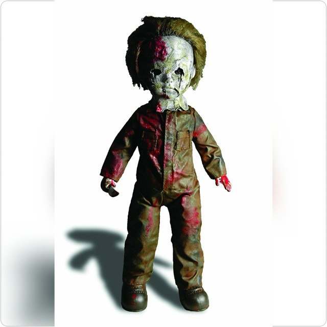 living dead michael myers doll