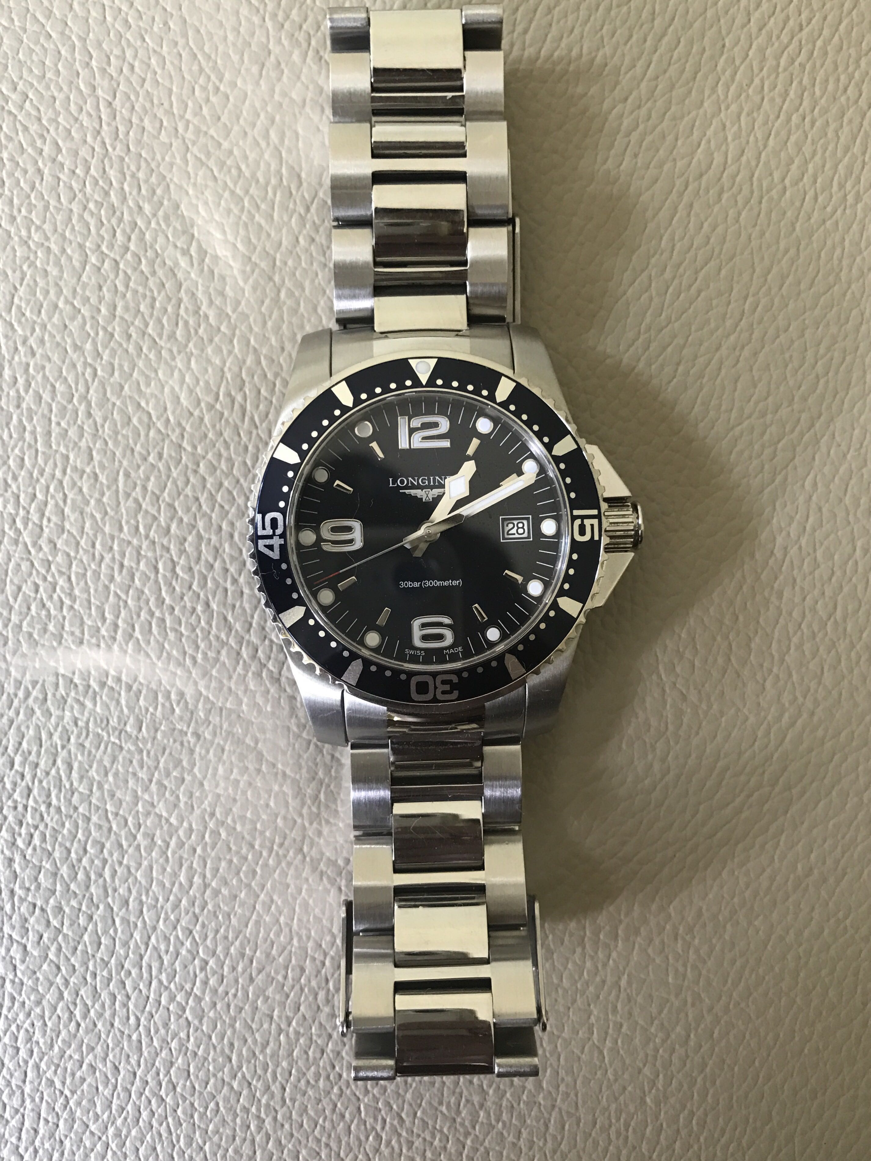 longines hydroconquest quartz 41mm