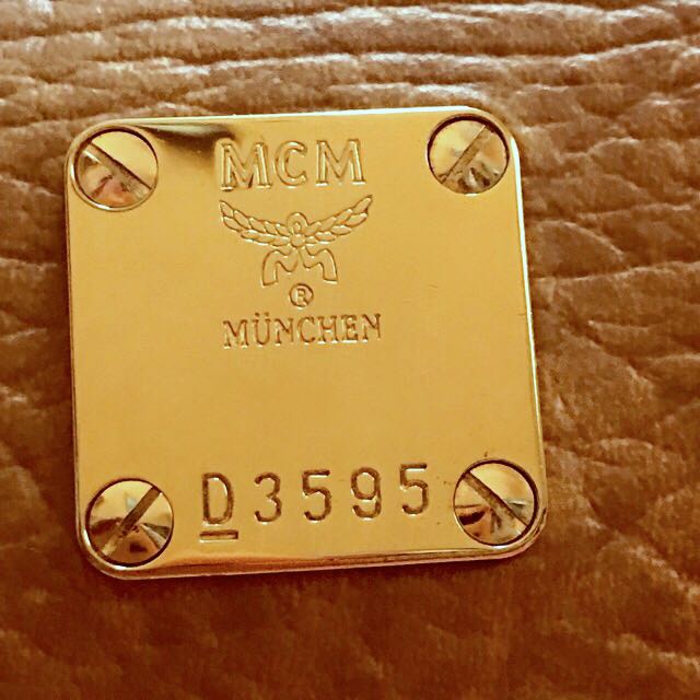 Mcm bag clearance serial number