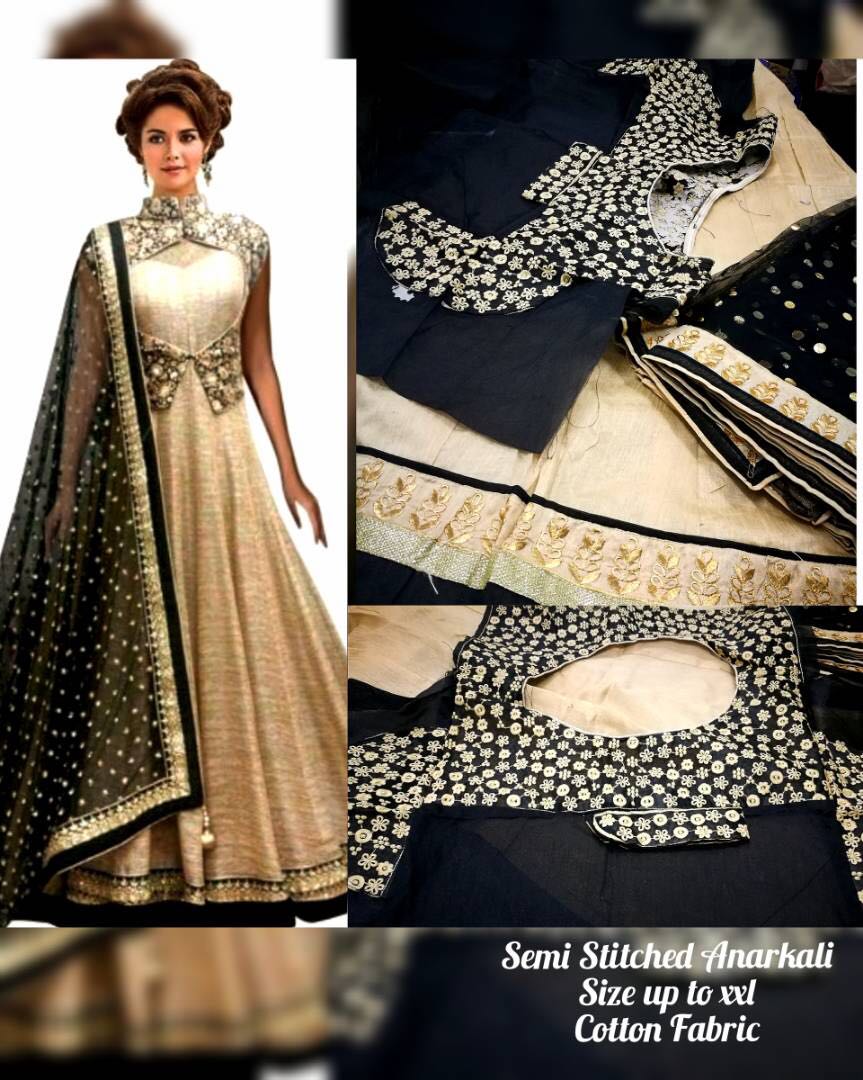 xxl anarkali dress