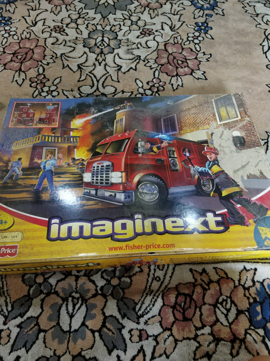 Fisher price imaginext fire station hotsell