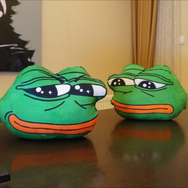 pepe the frog soft toy