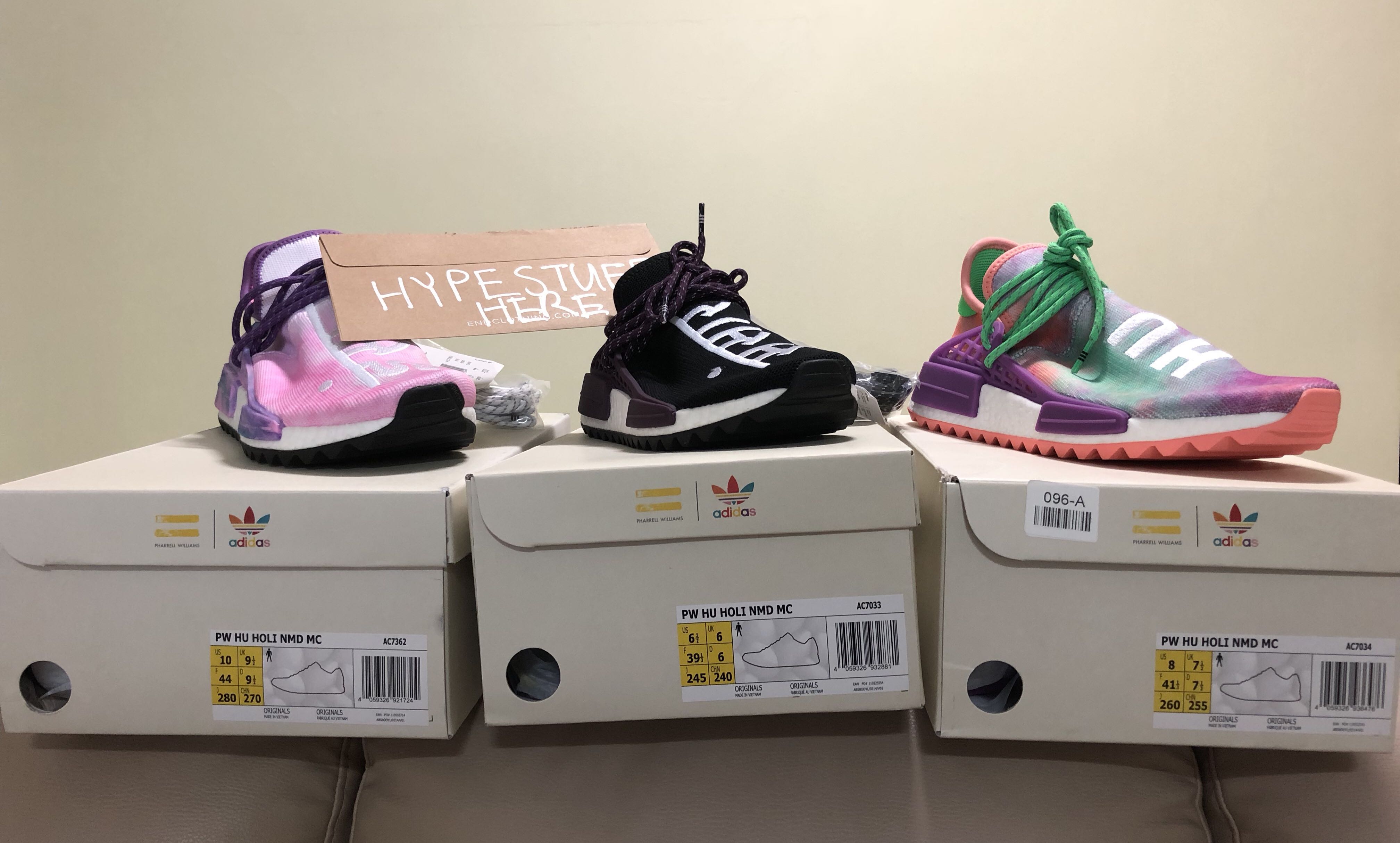 human race nmd box