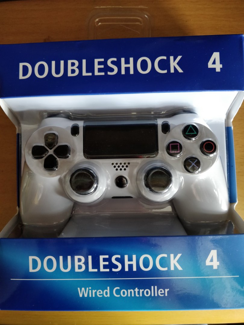 Ps4 Pc Wired Controller 兩用有線手制ps4 代用制 全新 電子遊戲 遊戲機配件 手掣 Carousell