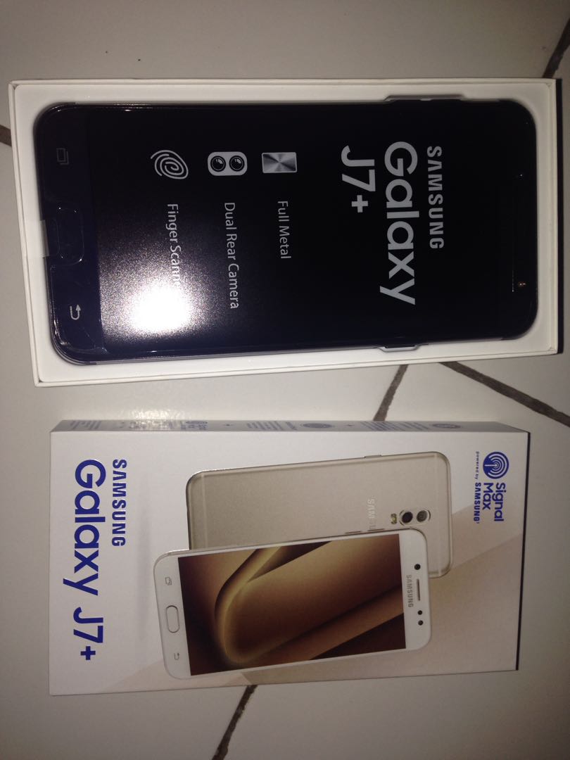 Samsung Galaxy J7 Plus Second Garansi Resmi Telepon Seluler Tablet Di Carousell