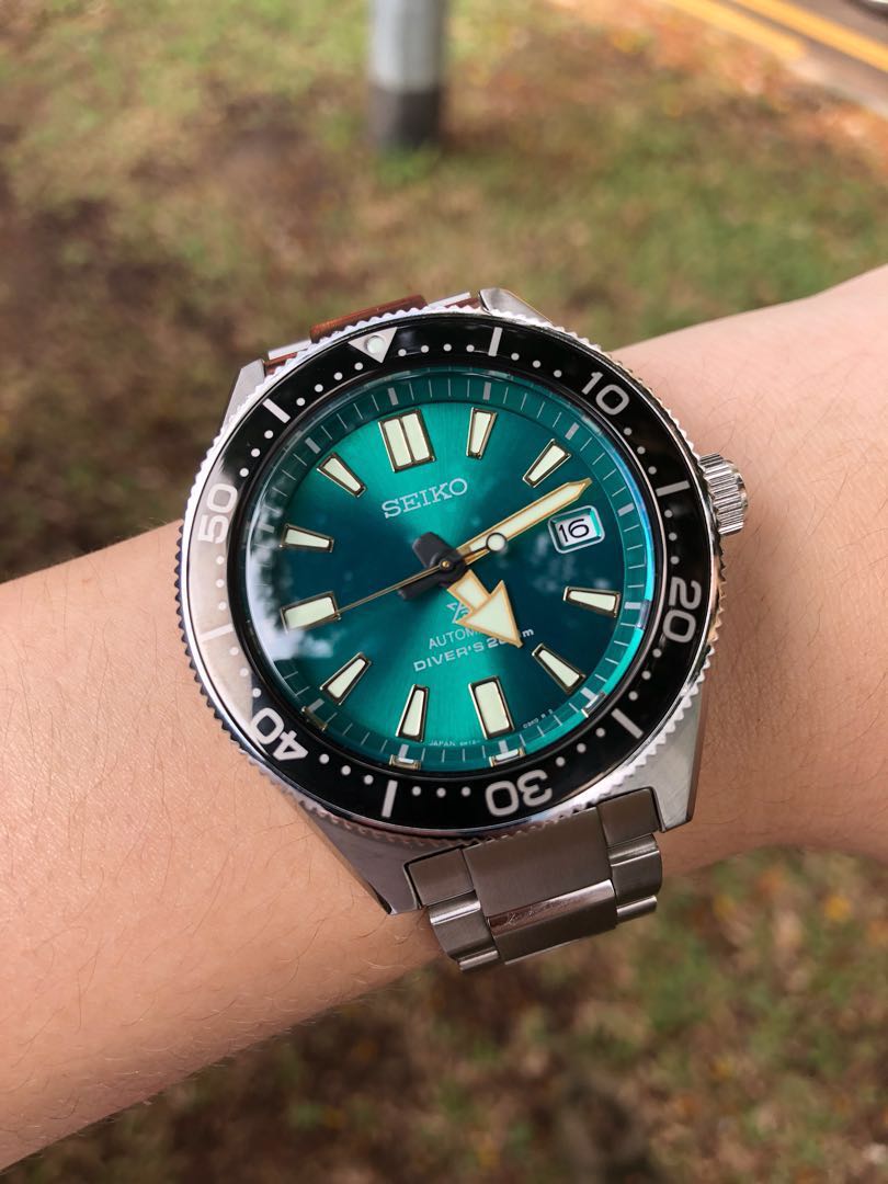 Seiko Diver Green 62MAS SBDC059, Luxury, Watches on Carousell