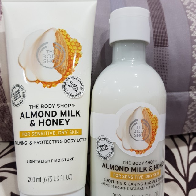 Almond Milk Honey Body Lotion Sabina Store