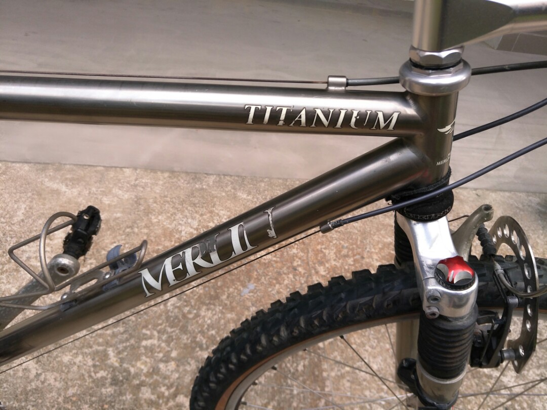 merlin titanium frame