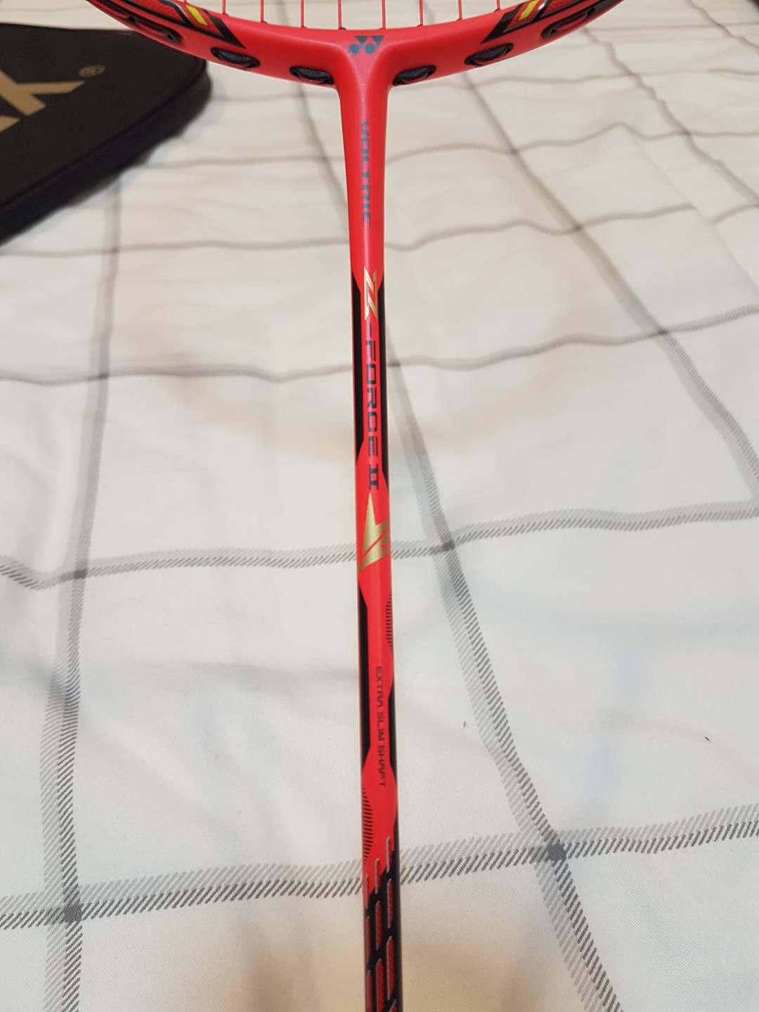 Voltric Z-Force Ii Badminton Racket Limited Red Lindan Edition, Sports  Equipment, Sports & Games, Racket & Ball Sports On Carousell