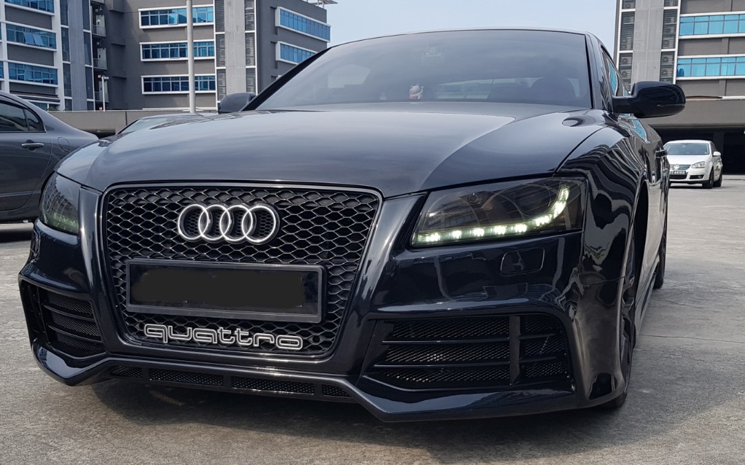 Audi A5 Rieger Bodykit, Car Accessories on Carousell