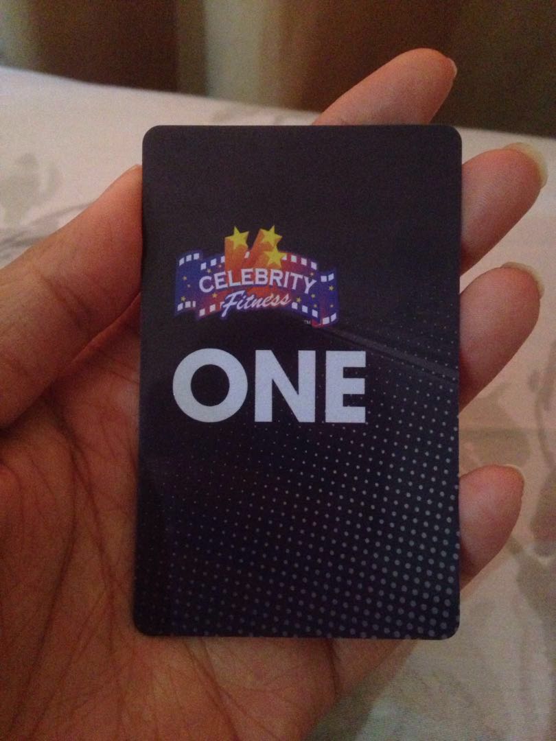 Celebrity Fitness Membership Card At Aeon Shah Alam Sports Other