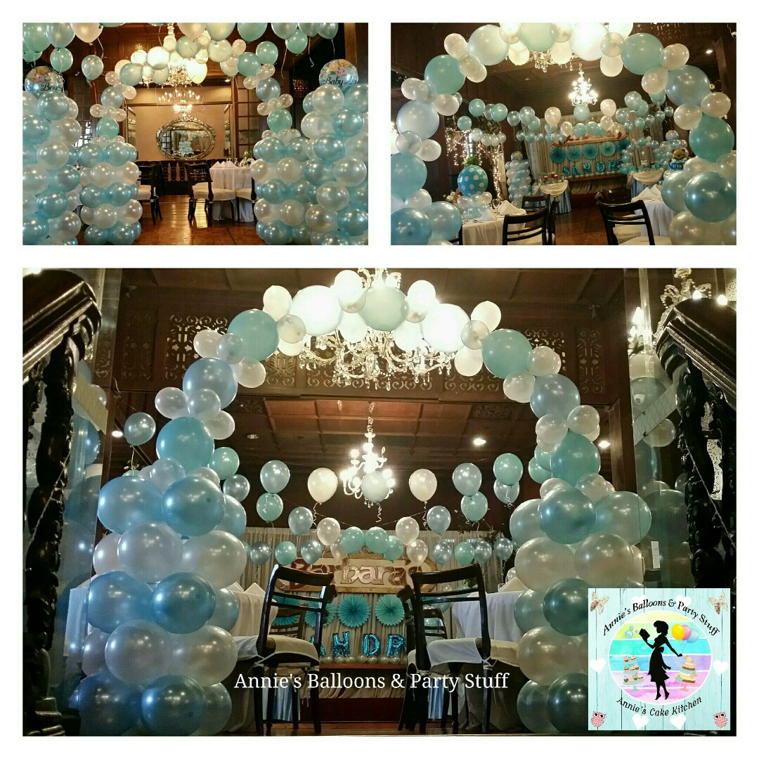 Complete Balloon Decor Package For Baptismal Or Birthday Party On