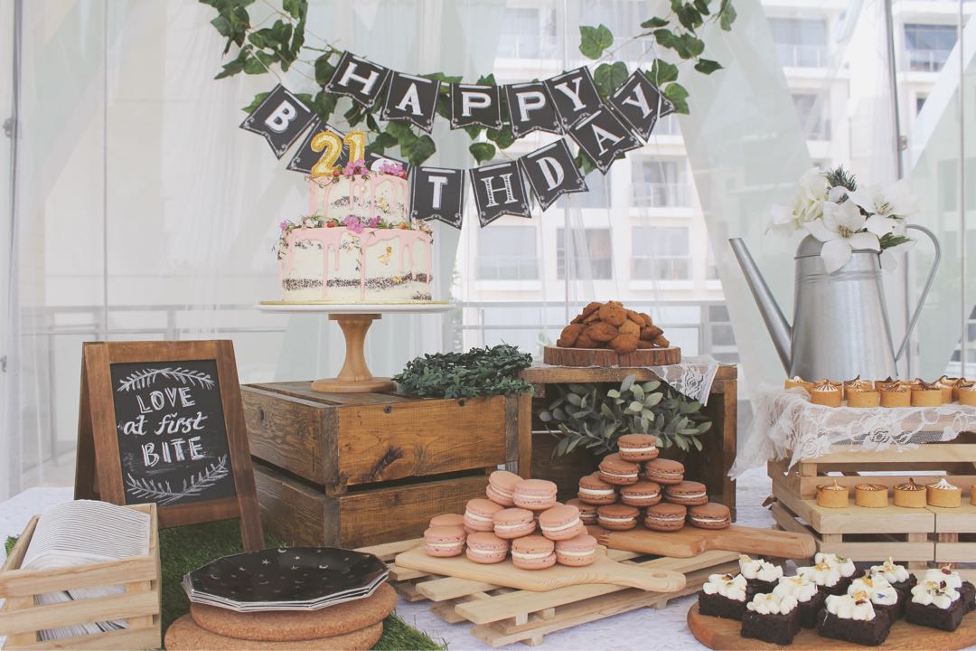 Dessert Table Styling Party Dessert Catering Food Drinks Baked Goods On Carousell
