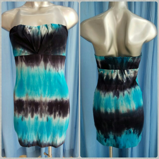 Dress Motif Jumputan Olshop Fashion Olshop Wanita On Carousell