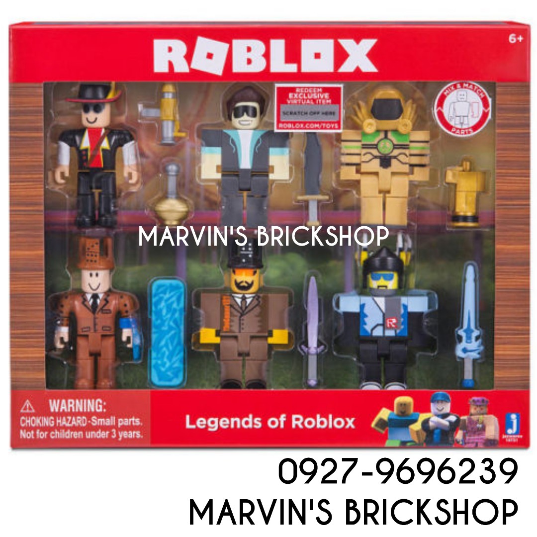 For Sale Roblox Toy 6 Characters Included Toys Games Toys On Carousell - sold roblox