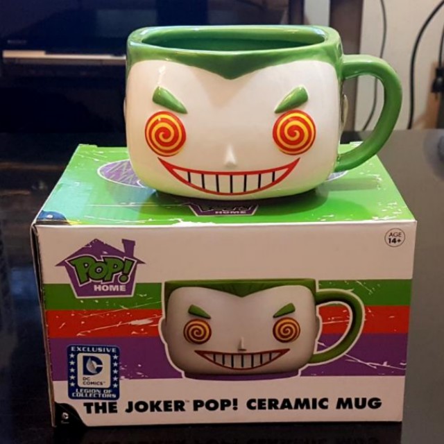 Funko Pop Joker Mug Legion of Collectors Box